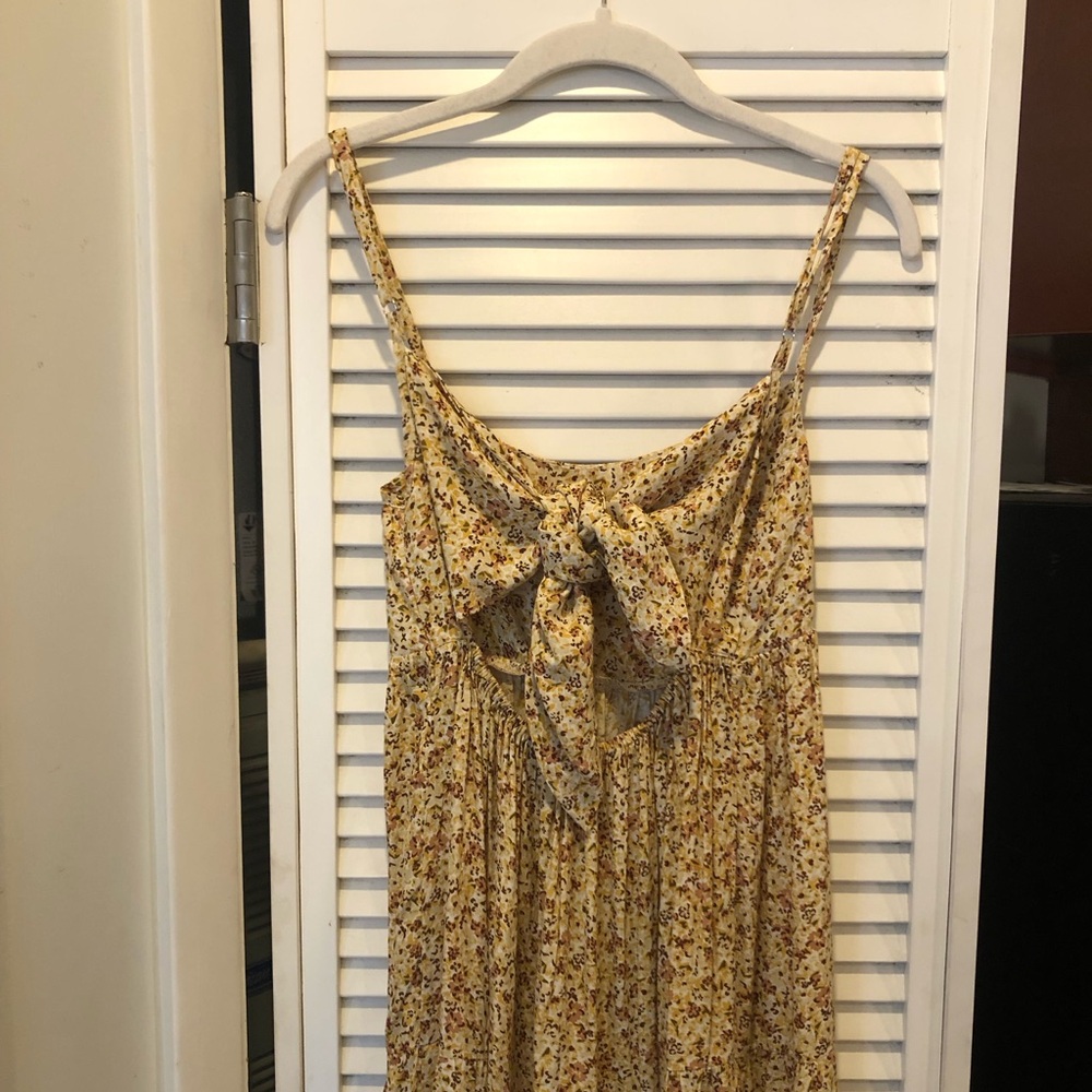 Faithfull the Brand Floral Yellow Maxi Dress - Picture 8 of 10